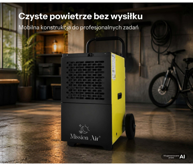 Mission Air Osuszacz powietrza DEHUMI 50L - 1590325 - zdjęcie 9